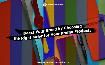 Boost Your Brand by Choosing the Right Color for Your Promo Products