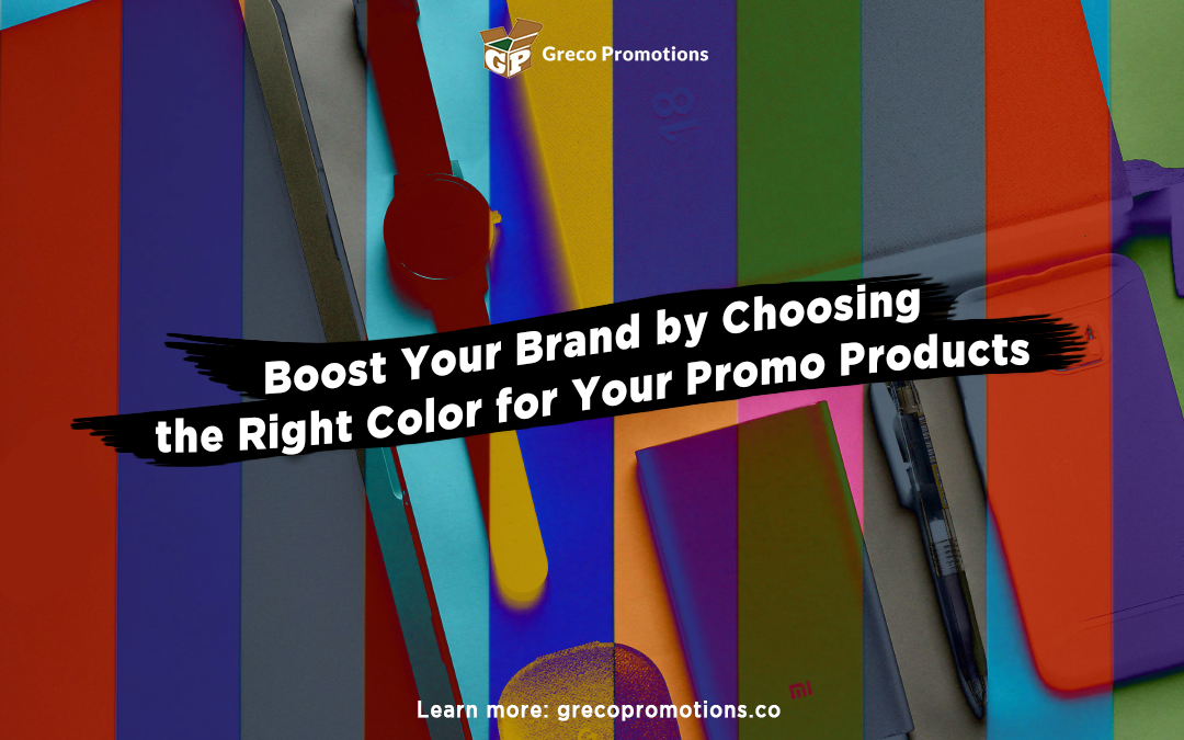 Boost Your Brand by Choosing the Right Color for Your Promo Products